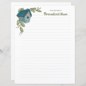 つる植物キスドリトリートライニング紙シート (正面/裏面)