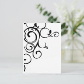 つる植物デザイン ポストカード (スタンド正面)