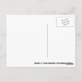 つる植物ドアポストカード ポストカード (裏面)