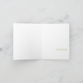 つる植物ハートありがとうメモ サンキューカード (内部)