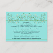 つる植物ハートトレリス（ブルーエンクロージャカード） エンクロージャーカード (正面)