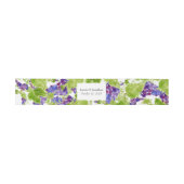 つる植物バーティカル結婚ズベリーバンドのブドウ 招待状ベリーバンド (フラット)