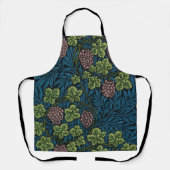 つる植物パターン、ウィリアム・モリス エプロン (正面)