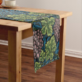 つる植物パターン、ウィリアム・モリス ショートテーブルランナー (インサイチュ)