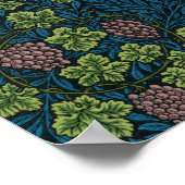 つる植物パターン、ウィリアム・モリス ポスター (角)