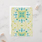 つる植物パターン（William Morris著） カード (正面/裏面インサイチュ)