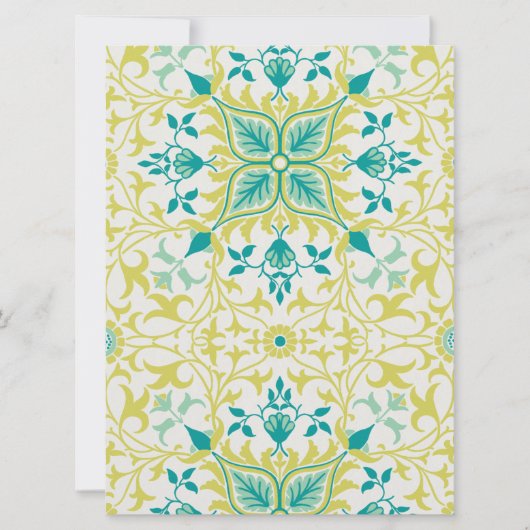 つる植物パターン（William Morris著） カード (正面)