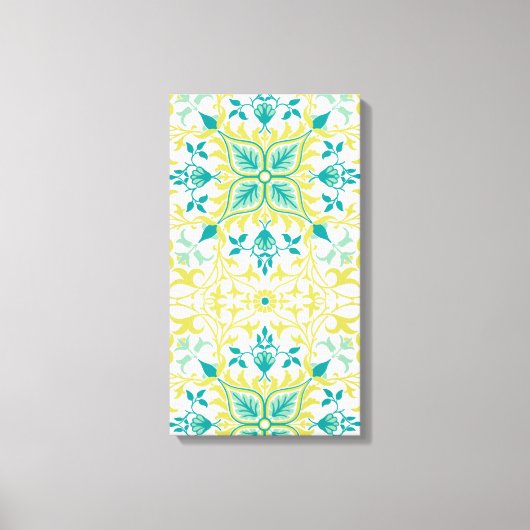 つる植物パターン（William Morris著） キャンバスプリント (正面)