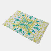 つる植物パターン（William Morris著） ドアマット (アングル)