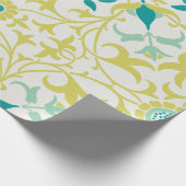 つる植物パターン（William Morris著） ラッピングペーパー (角)