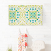 つる植物パターン（William Morris著） 横断幕 (インサイチュ)