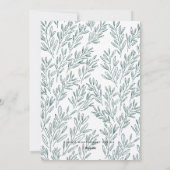 つる植物ホリデーフォトカード シーズンカード (裏面)