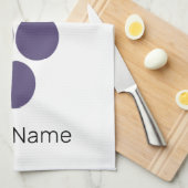 つる植物又はワイン用ブドウ及びグラフェインソムリエ キッチンタオル (四つ折り)