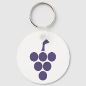 つる植物又はワイン用ブドウ及びグラフェインソムリエ キーホルダー (正面)