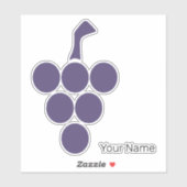 つる植物又はワイン用ブドウ及びグラフェインソムリエ シール (シート)