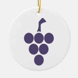 つる植物又はワイン用ブドウ及びグラフェインソムリエ セラミックオーナメント