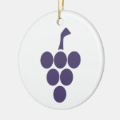 つる植物又はワイン用ブドウ及びグラフェインソムリエ セラミックオーナメント (左)