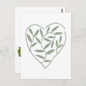 つる植物糸 ポストカード (正面/裏面)