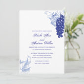 つる植物結婚式招待状 招待状 (スタンド正面)