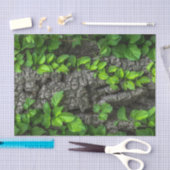 つる植物被覆木 薄葉紙 (クラフト)