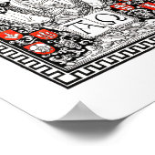 つる植物8" x 10"プリント ポスター (角)