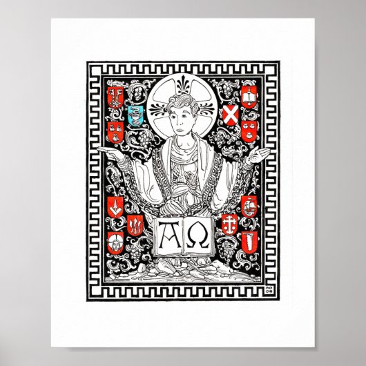 つる植物8" x 10"プリント ポスター (正面)