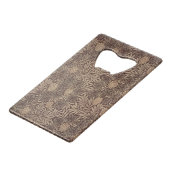 「つる植物」の壁紙のデザイン1873年 クレジットカード栓抜き (裏面アングル)