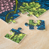 つる植物、ウィリアム・モリスの後の無限点 ジグソーパズル (側面)