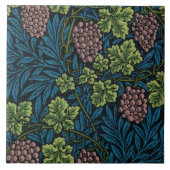 つる植物·パターン タイル (正面)