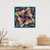 つる植物 ポスター (キッチン)