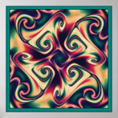 つる植物 ポスター (正面)