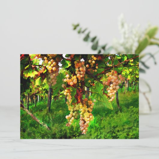 つる植物 招待状 (スタンド正面)