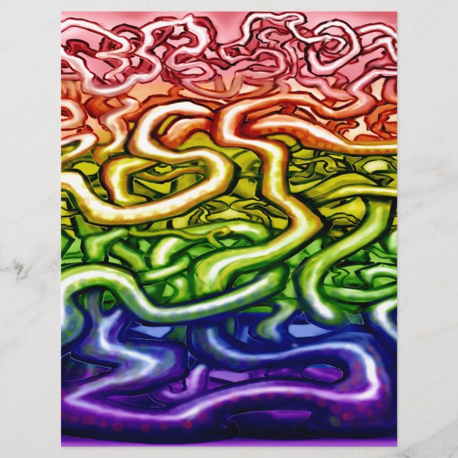 つる植物LGBQTレインボー (正面)