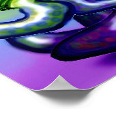 つる植物LGBQTレインボー ポスター (角)