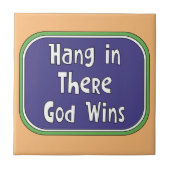 つる神の勝利 タイル (正面)