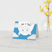 つる羊の中 カード (黄色い花)