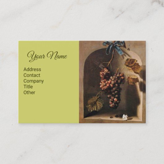 つる葡萄素朴ブドウ 名刺 (正面)