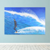 つる1001 キャンバスプリント (インサイチュ (ウッドフロア))