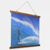 つる1001 吊り下げ型タペストリー (傾斜あり)