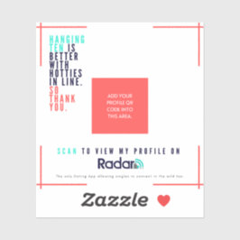 "つる10" – ビニーSURF QRカード シール