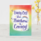 つる!虹来だ！ カード (黄色い花)