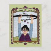 つる_A_はがき ポストカード (正面)