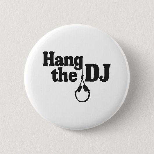つるdj 缶バッジ (正面)