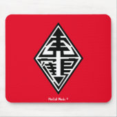 つるGarロゴ マウスパッド (正面)