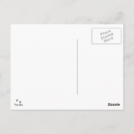 つるIn There Rat ポストカード (裏面)