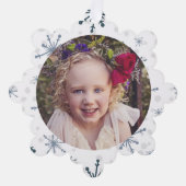 つるIt On The Tree Photo & カスタムGreeting オーナメントカード (正面)