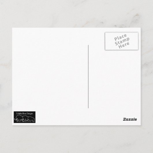 つるMammothはがき ポストカード (裏面)