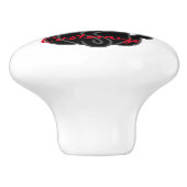 つるOn Black Cat Thunder_Cove  セラミックノブ (側面)