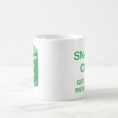 てきぱきとしている牛マグ コーヒーマグカップ (中央)