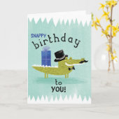 てきぱきとしている誕生日 カード (黄色い花)